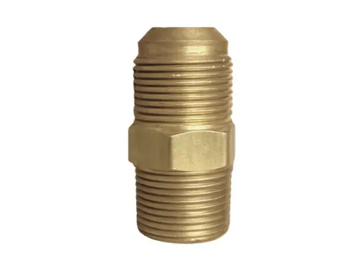 [NAC-NIPTER3/4X3/4] NIPLE TERMINAL NPT 3/4 X FLER 3/4 BRONCE