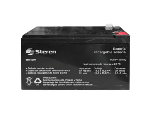[NAC-BATERIA12V-7AH] BATERIA RECARGABLE SELLADA ACIDO - PLOMO 